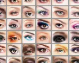 Collection de formes des yeux maquillés, aux couleurs et styles variés, du naturel au plus audacieux.